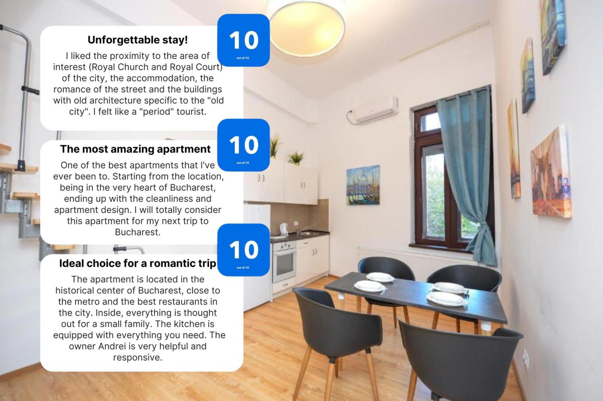 Old Town - Ultra Central Apartment Bukares Bagian luar foto